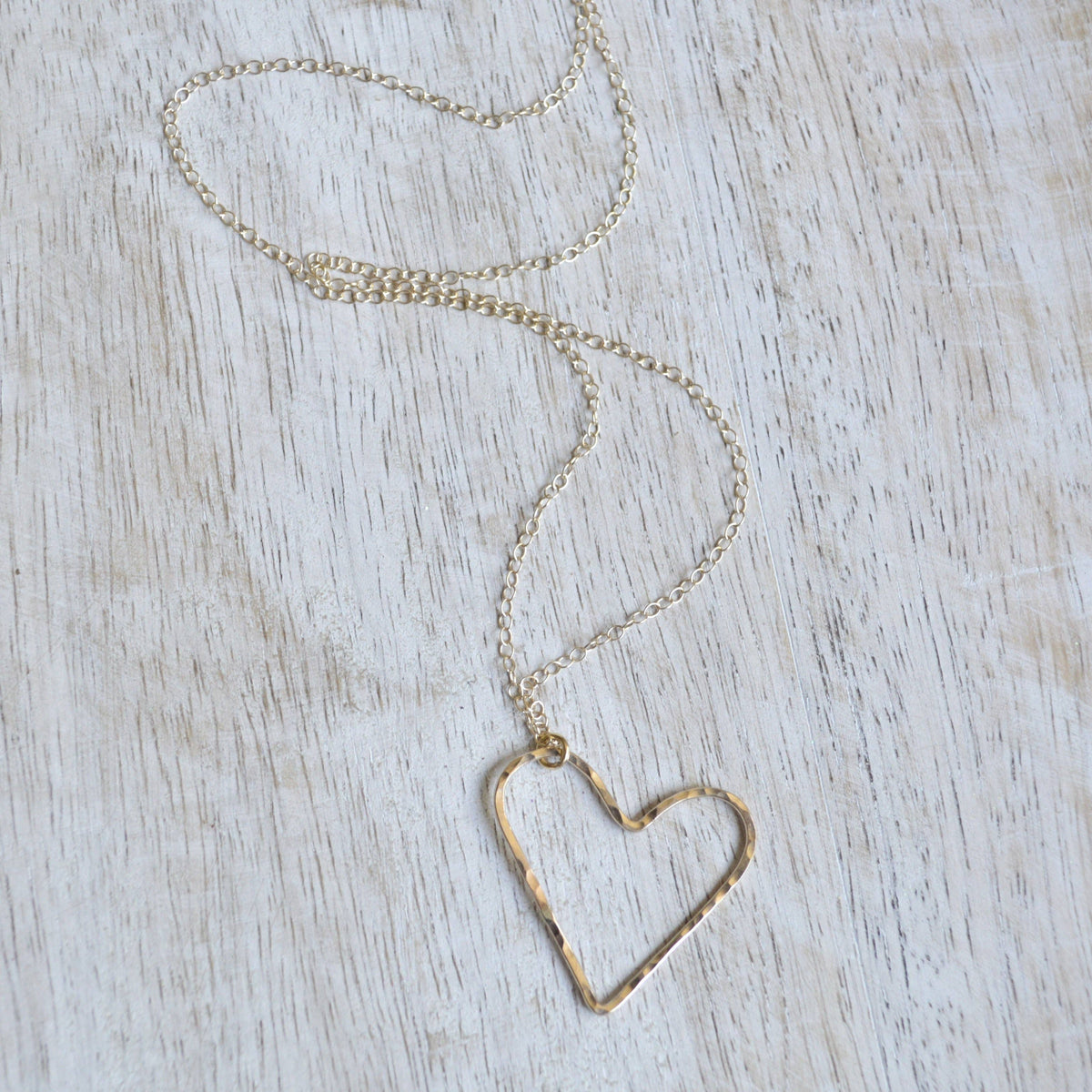 Floating Heart Necklace