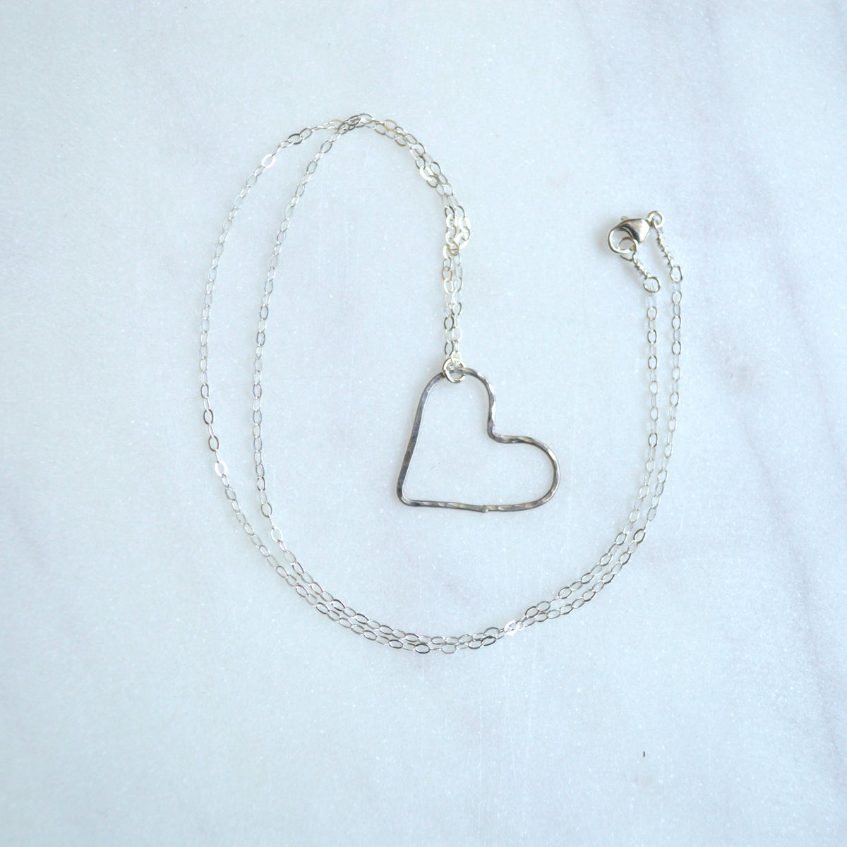 Floating Heart Necklace