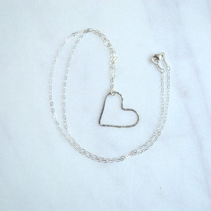 Floating Heart Necklace