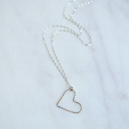 Floating Heart Necklace