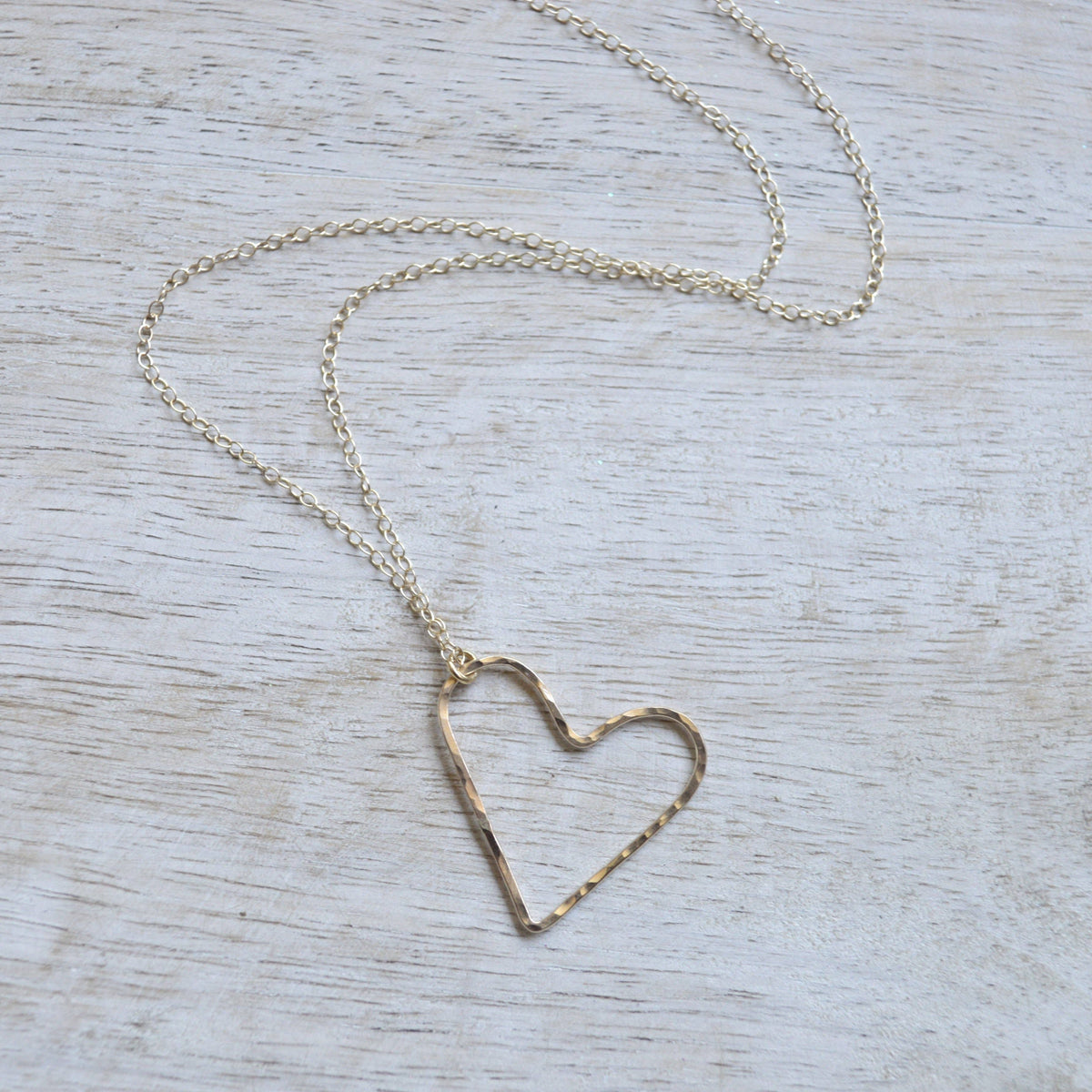 Floating Heart Necklace