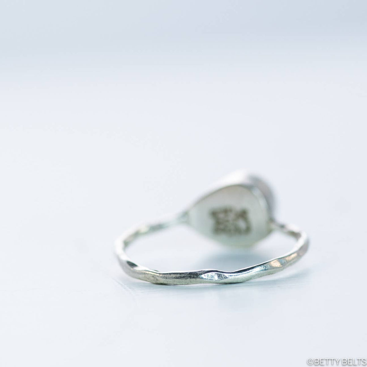 Betty Micro Genuine Sea Glass Ring