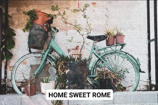 Home Sweet Rome" Decoupage Paper